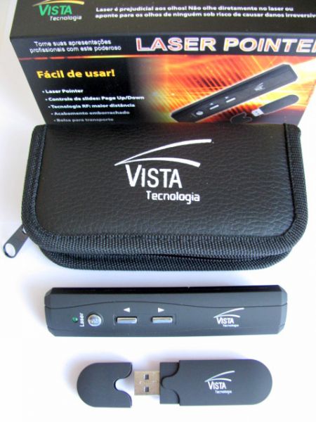 Apresentador Multimídia Laser Pointer 4100 - USB sem Fio -