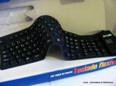 Teclado flexível, dobrável e resistente a água etc.