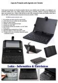 Case Tablet 7 Polegadas Foston Em Couro Com Teclado + Caneta